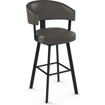 34" Grissom Spectator Height Swivel Stool