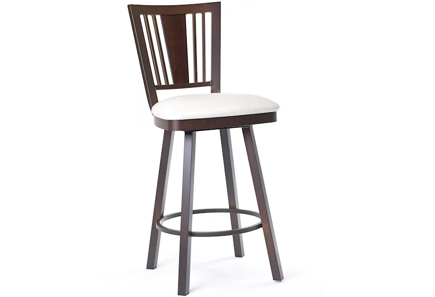 Countryside 26" Madison Swivel Counter Stool by Amisco at Esprit Decor Home Furnishings
