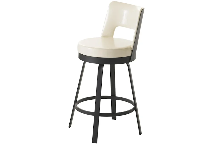 Urban 26" Brock Swivel Counter Stool by Amisco at Esprit Decor Home Furnishings