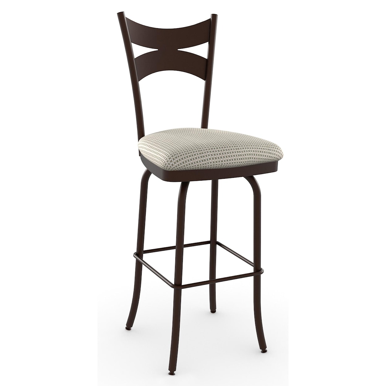 Amisco Countryside 30" Meadow Swivel Bar Stool