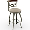 Amisco Countryside 26" Whisky Swivel Counter Stool