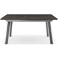 Nexus Expandable Dining Table with Metal Legs