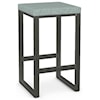 Amisco Urban 26" Counter Height Aaron Stool (Cushion)