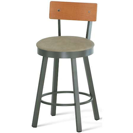 26" Lauren Swivel Counter Stool