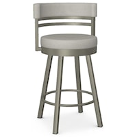 Customizable 26" Counter Height Ronny Swivel Stool