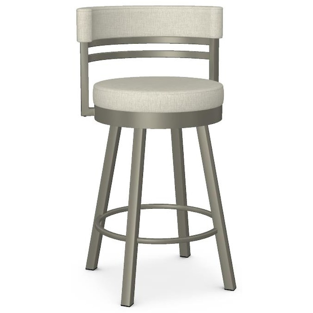 Amisco Urban Customizable Ronny Swivel Counter Stool