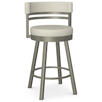 Customizable 26" Counter Height Ronny Swivel Stool