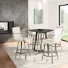 Amisco Urban 26" Edward Swivel Counter Stool