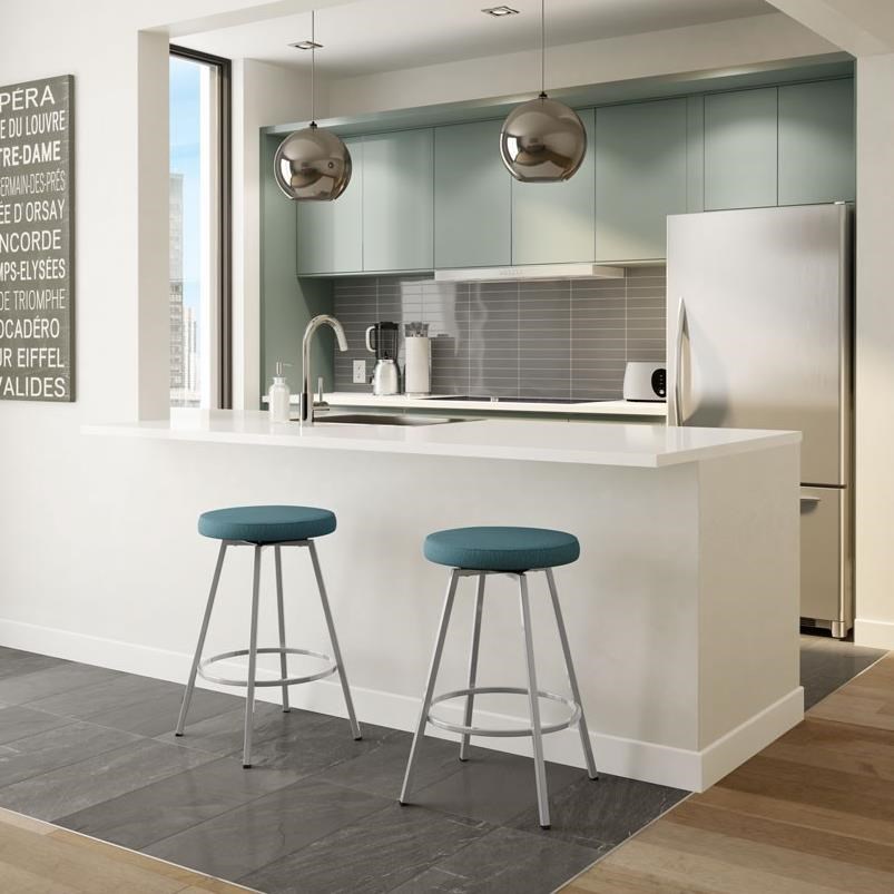 26" Hans Swivel Counter Stool 