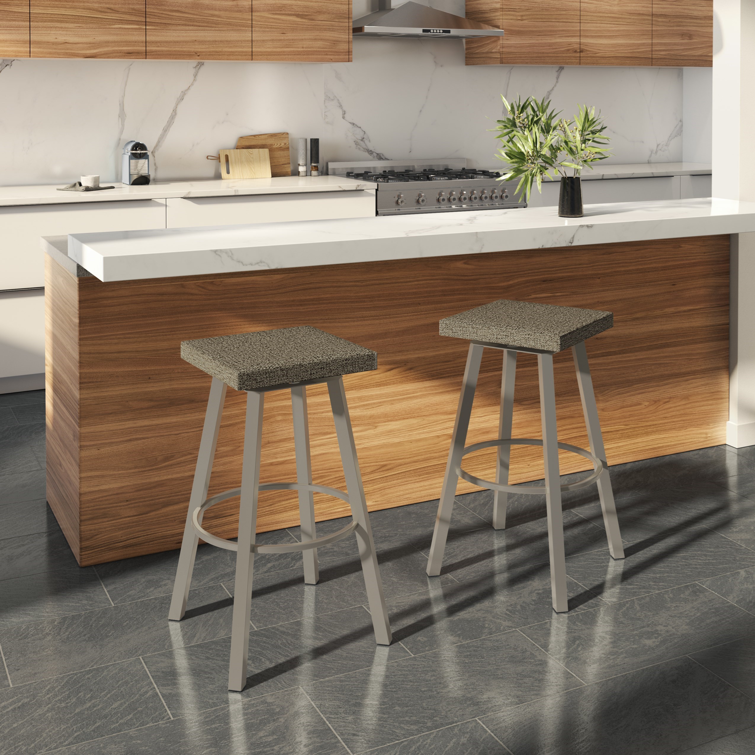 Amisco Urban 26" Anders Swivel Counter Stool