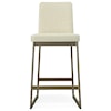 Amisco Zola Upholstered Counter Height Stool