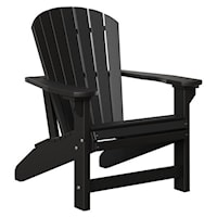 This gorgeous Classic Adirondack chair can be added to any outdoor space.