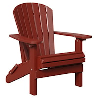An iconic design that folds for easy storage and transport, this Adirondack puts the ‘fun’ in multifunction.