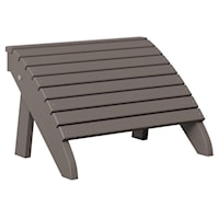 Ergonomic footrest connection to our Classic Adirondack series