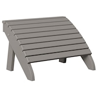 Ergonomic footrest connection to our Classic Adirondack series