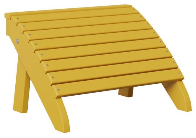 Ergonomic footrest connection to our Classic Adirondack series