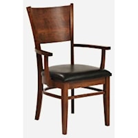 Arm Chair - Wood Seat