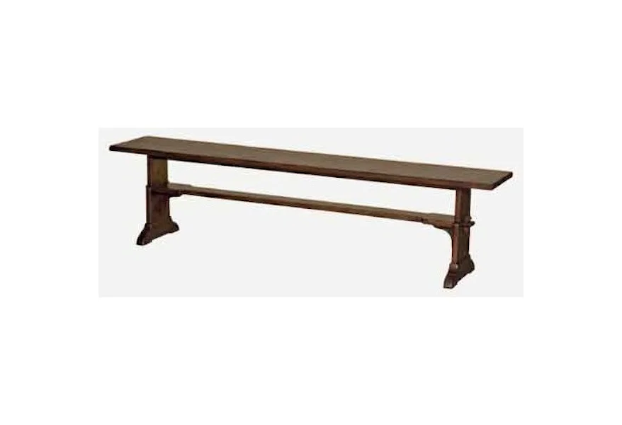 Americana Bench by Amish Impressions by Fusion Designs at Mueller Furniture