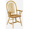 Amish Impressions by Fusion Designs Angola Customizable Solid Wood Arm Chair