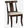 Amish Impressions by Fusion Designs Arabella Customizable Side Chair - Wood Seat