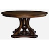 Amish Impressions by Fusion Designs Arabella Solid Wood Customizable Round Pedestal Table