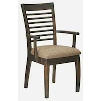 Arm Chair - Wood Seat