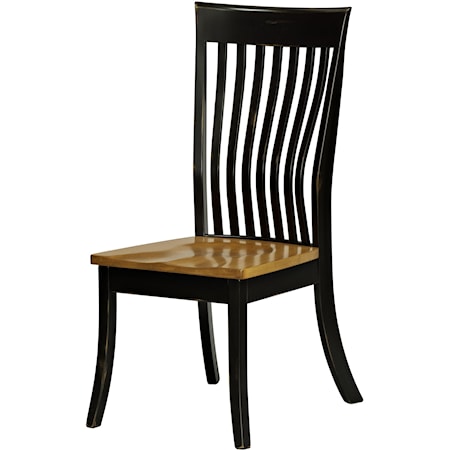 Slat Back Kennebec Side Chair