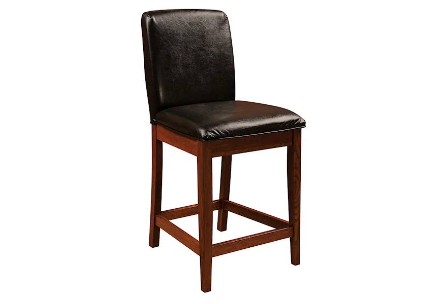 Bar Chairs Parson Bar Chair by Amish Impressions by Fusion Designs at Mueller Furniture