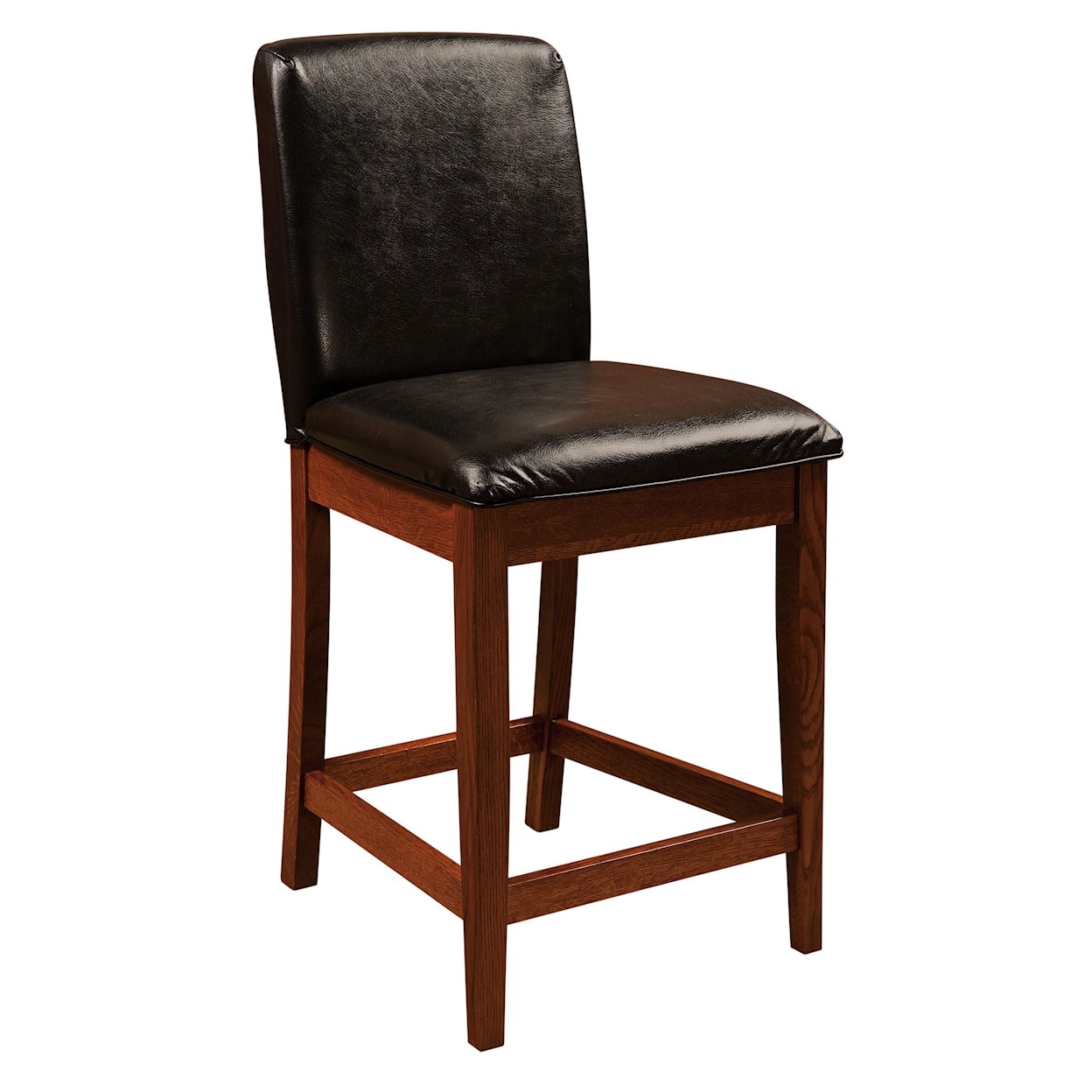 Amish Impressions by Fusion Designs Bar Chairs Parson Bar Chair