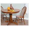 Amish Impressions by Fusion Designs Bridgeport Customizable Solid Wood Table