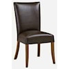 Amish Impressions by Fusion Designs Caspian Side Chair - Leather