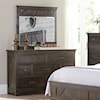 Amish Impressions by Fusion Designs Cedar Lakes Dresser and Mirror Set