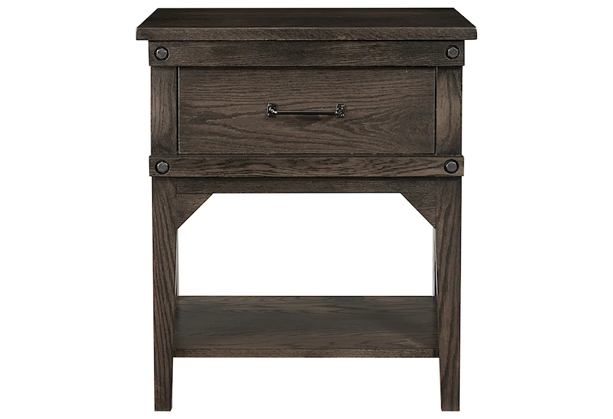 Cedar Lakes 1 Drawer Nightstand by Amish Impressions by Fusion Designs at Mueller Furniture