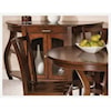 Amish Impressions by Fusion Designs Charleston Sedona Side Chair - Leather Seat