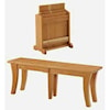 Amish Impressions by Fusion Designs Gibson Expandable Bench