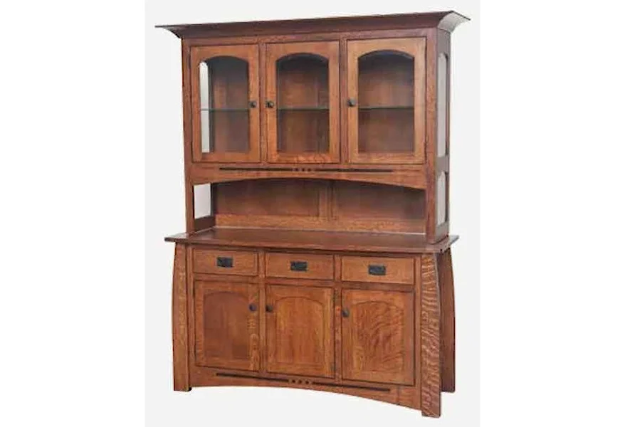 Hayworth Hutch by Amish Impressions by Fusion Designs at Mueller Furniture