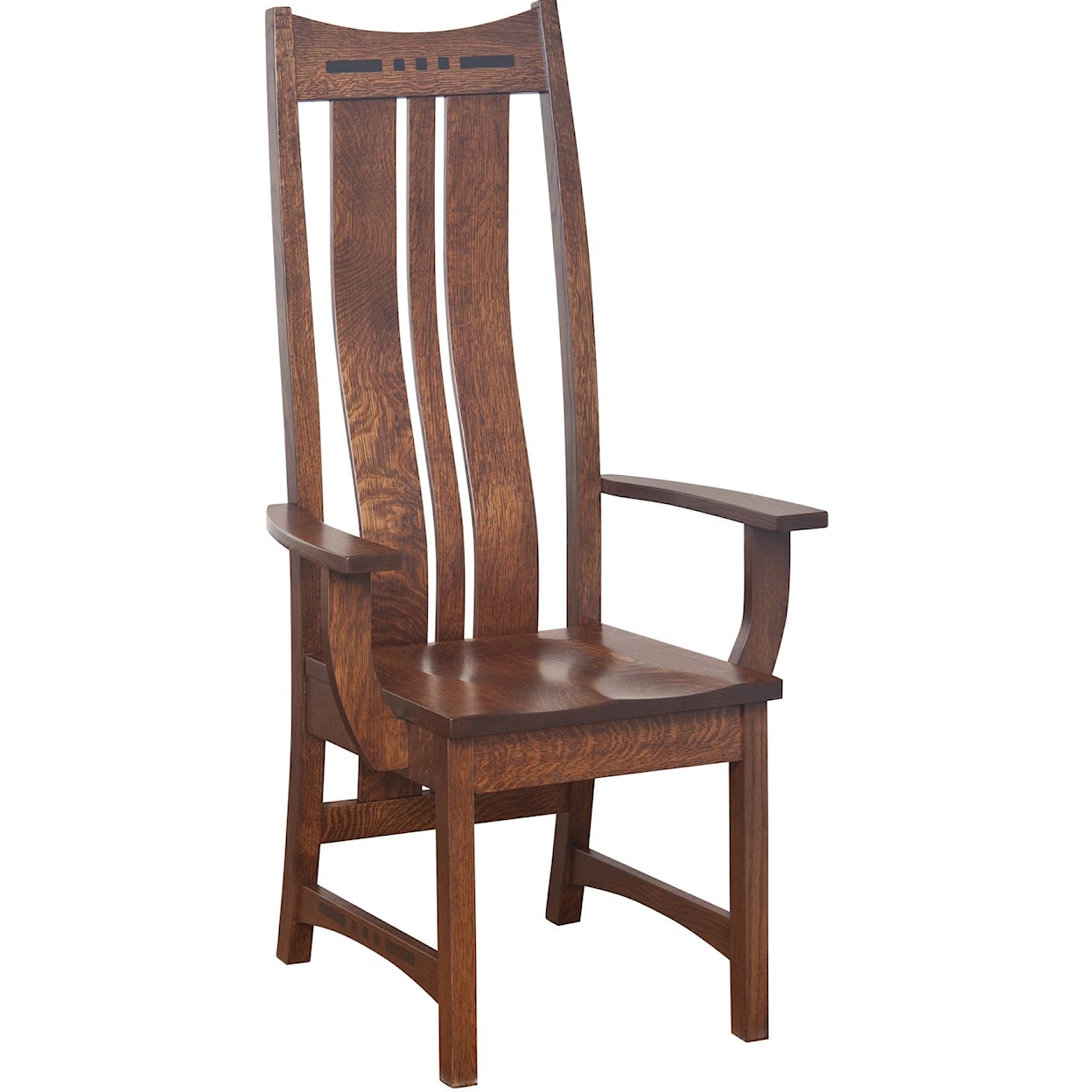 Amish Impressions by Fusion Designs Hayworth High Back Arm Chair