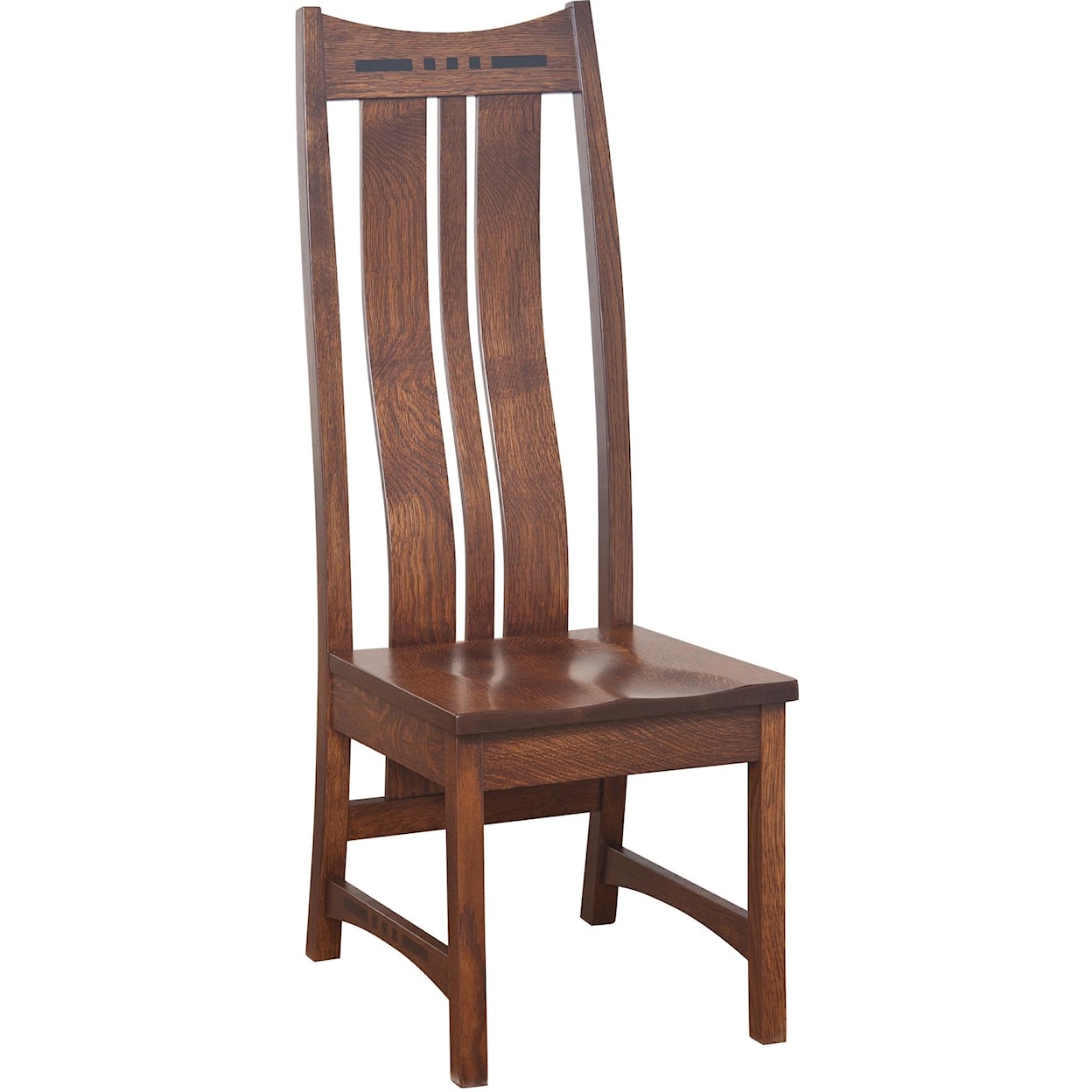 Amish Impressions by Fusion Designs Hayworth High Back Side Chair