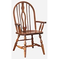 Keyback Arm Chair