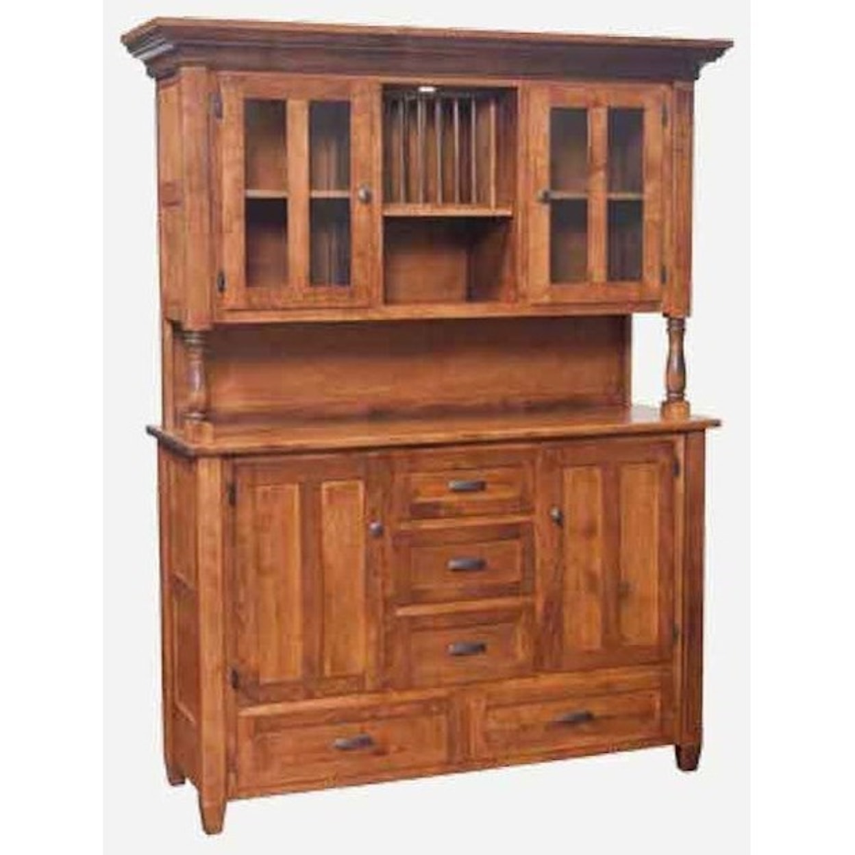 Amish Impressions by Fusion Designs Lagrange Tuscana Hutch