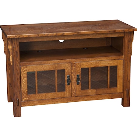 Medallion Small TV Cabinet with Adjustable Shelves