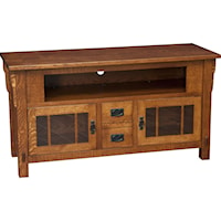 Medallion Medium TV Cabinet with Dovetail Drawers