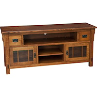 Medallion Large TV Cabinet with Dovetail Drawers