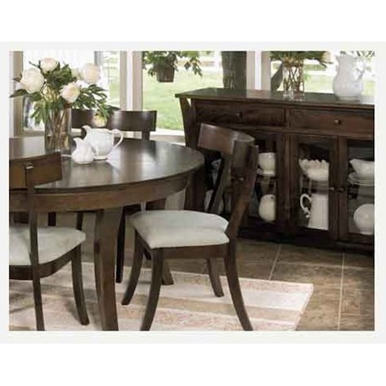 Amish Impressions by Fusion Designs Oasis Customizable Solid Wood Table 60"