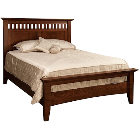 Traditional Twin Panel Bed