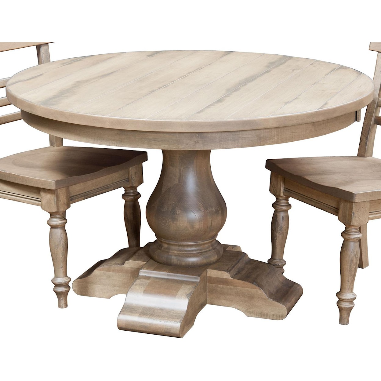 Amish Impressions by Fusion Designs Wellington 54" Round Dining Table