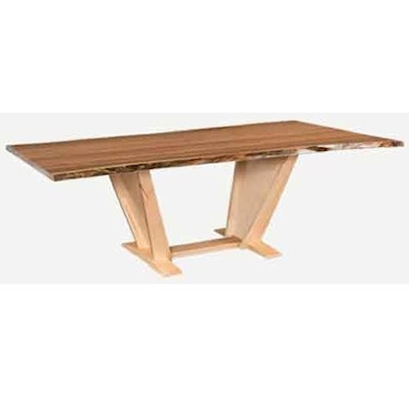 Bookmatch Table 36" x 84"