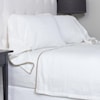 Amity Home Tyne Linen King Tyne Linen White Natural Sheet Set