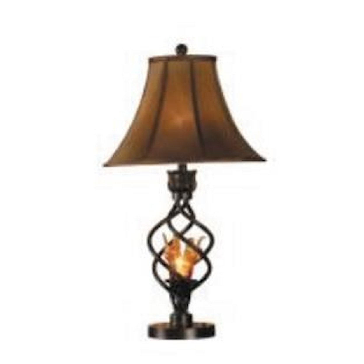 Anthony Lamp & Lighting Lamps 30" Metal Table Lamp