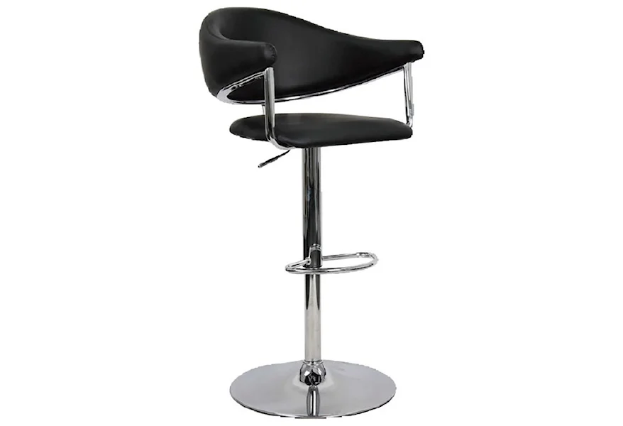 Airstream Swivel Gas Lift Stool by APA by Whalen at Darvin Furniture